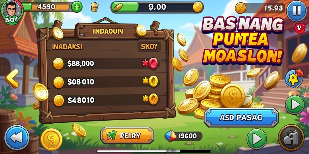 Pengalaman bermain yang mendebarkan dan seru.