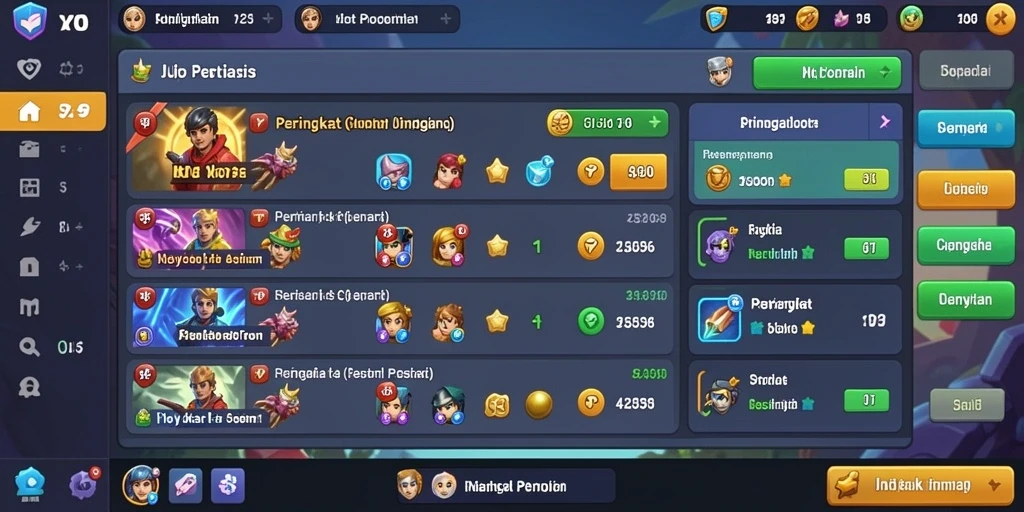 Tampilan level terbaru dengan tantangan yang menarik.