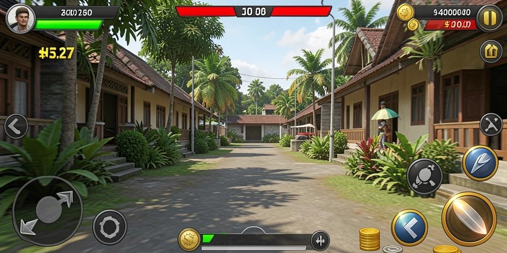 Menu utama yang mudah dinavigasi.