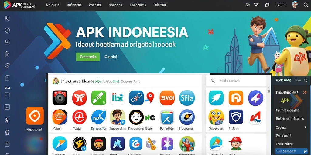Menu karakter dengan banyak pilihan yang menarik.
