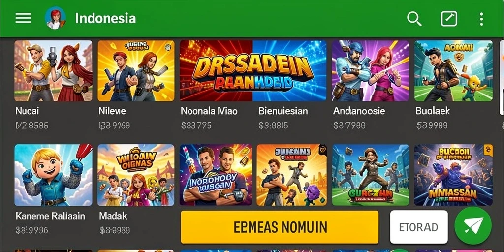 Fitur leaderboard untuk melihat peringkat terbaik.