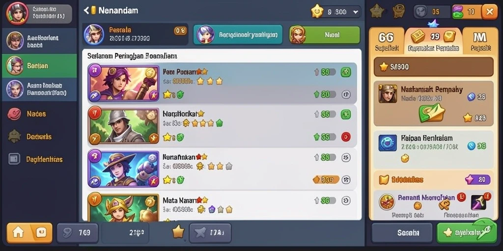 Fitur multiplayer yang seru, bisa bermain dengan teman.