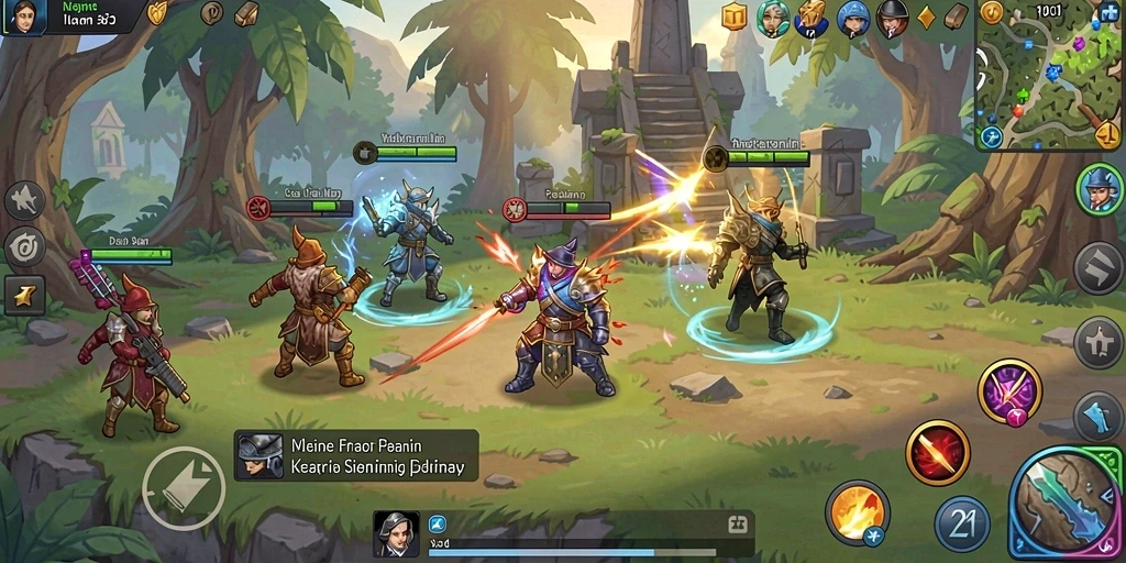 Tampilan grafis yang memukau dengan detail yang halus.